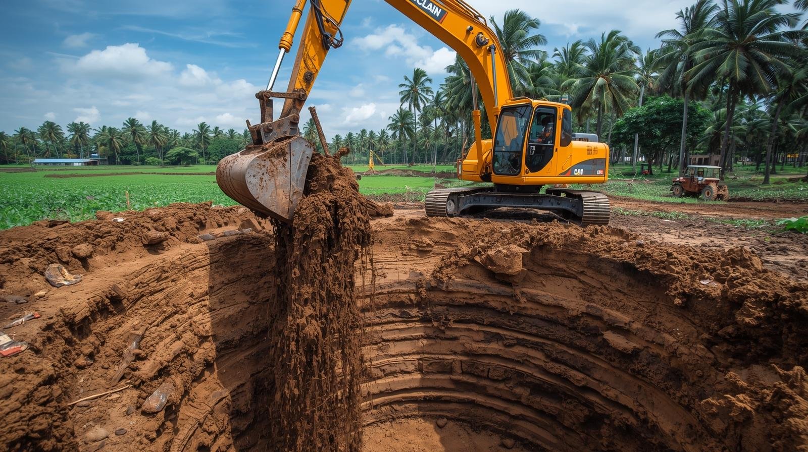 Well cleaning in Vellore – restored 30 year old well