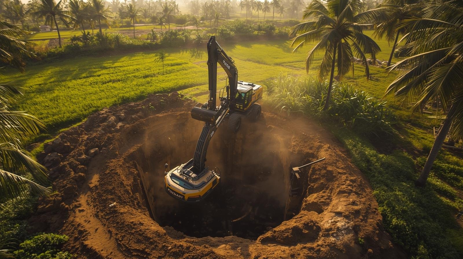 Rock breaking and clearing for rocky terrain using advanced breakers